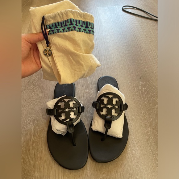 Tory Burch Black Sandals - Picture 8 of 8